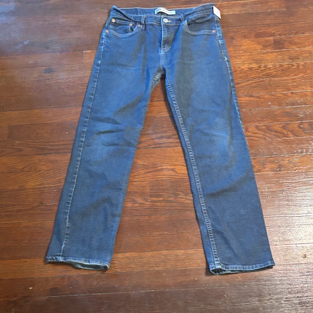 Signature by Levi Strauss Blue Straight Leg Jeans